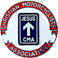 Christian motorcycle club badge from Jean-Francois Helias