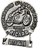 Circuit Paul Ricard - motorcycle rally badge from Jean-Francois Helias