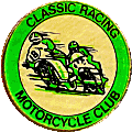 Classic Racing motorcycle club badge from Jean-Francois Helias