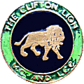 Clifton Lion motorcycle club badge from Jean-Francois Helias