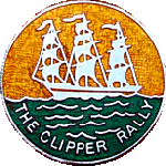 Clipper motorcycle rally badge from Jan Heiland
