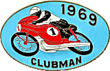 Clubman motorcycle race badge from Jean-Francois Helias