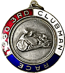 Clubman Race (Japan) motorcycle race badge from Jean-Francois Helias