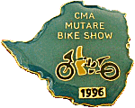 Mutare motorcycle show badge from Jean-Francois Helias