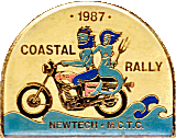 Coastal motorcycle rally badge from Jean-Francois Helias
