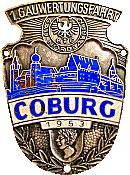Coburg motorcycle rally badge from Jean-Francois Helias