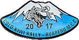 Cold Kiwi Rally (NZ) motorcycle rally badge from Jean-Francois Helias