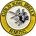 Cold Kiwi Rally (NZ) motorcycle rally badge from Jean-Francois Helias