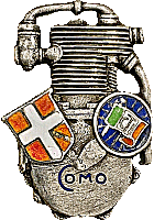 Como motorcycle rally badge from Jean-Francois Helias