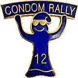 Condom motorcycle rally badge from Jean-Francois Helias
