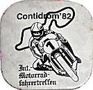 Contidrom motorcycle rally badge from Jean-Francois Helias