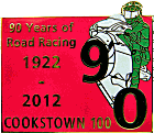 Cookstown motorcycle race badge from Jean-Francois Helias