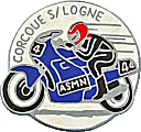 Corcoue Sur Logne motorcycle club badge from Jean-Francois Helias