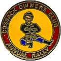 Cossack motorcycle rally badge