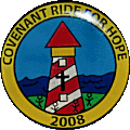 Covenant Ride For Hope MC Run motorcycle run badge from Jean-Francois Helias