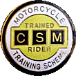 CMS RTS Graduate motorcycle scheme badge from Jean-Francois Helias
