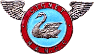 Cygnet motorcycle club badge from Jean-Francois Helias