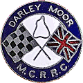 Darley Moor MCRRC motorcycle club badge from Jean-Francois Helias