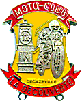 Decazeville motorcycle rally badge from Jean-Francois Helias