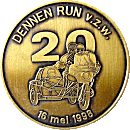 Dennen Run motorcycle run badge from Jean-Francois Helias