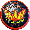 Derby Phoenix MCC motorcycle club badge from Jean-Francois Helias