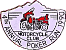 Diablo MC Poker Run motorcycle run badge from Jean-Francois Helias