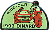 Dinard Sidecar motorcycle rally badge from Jean-Francois Helias
