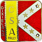 Dixieland CSA motorcycle rally badge from Jean-Francois Helias