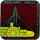 Dixieland motorcycle rally badge from Graham Mills