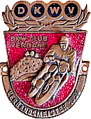 DKW motorcycle rally badge from Jean-Francois Helias