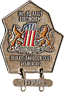 Doetinchem motorcycle rally badge from Jean-Francois Helias