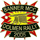 Dolmen motorcycle rally badge from Jean-Francois Helias