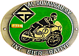 Donaugau motorcycle rally badge from Jean-Francois Helias
