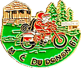Donon motorcycle club badge from Jean-Francois Helias