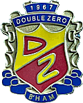 Double Zero Birmingham motorcycle club badge from Jean-Francois Helias