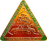 Dresden Touringe motorcycle rally badge from Jean-Francois Helias