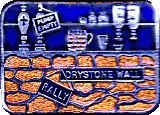 Drystone Wall motorcycle rally badge from Jonty Johnson