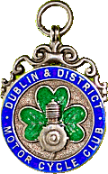 Dublin & DMCC motorcycle club badge from Jean-Francois Helias