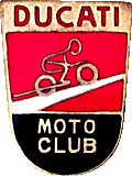 Ducati MC motorcycle club badge from Jean-Francois Helias
