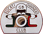 Ducati motorcycle club badge from Jean-Francois Helias
