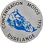 Dudelange motorcycle rally badge from Jean-Francois Helias
