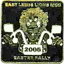 Easter motorcycle rally badge from Ted Trett