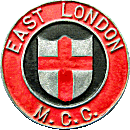 East London MCC motorcycle club badge from Jean-Francois Helias