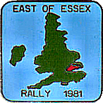 East Of Essex motorcycle rally badge from Dave Ranger