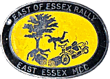 East Of Essex motorcycle rally badge from Phil Drackley