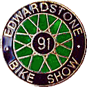 Edwardstone motorcycle show badge from Jean-Francois Helias