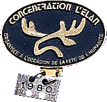 Elan motorcycle rally badge from Jean-Francois Helias
