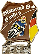 Emden motorcycle rally badge from Jean-Francois Helias