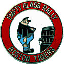 Empty Glass motorcycle rally badge