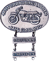 Emsland motorcycle rally badge from Jean-Francois Helias